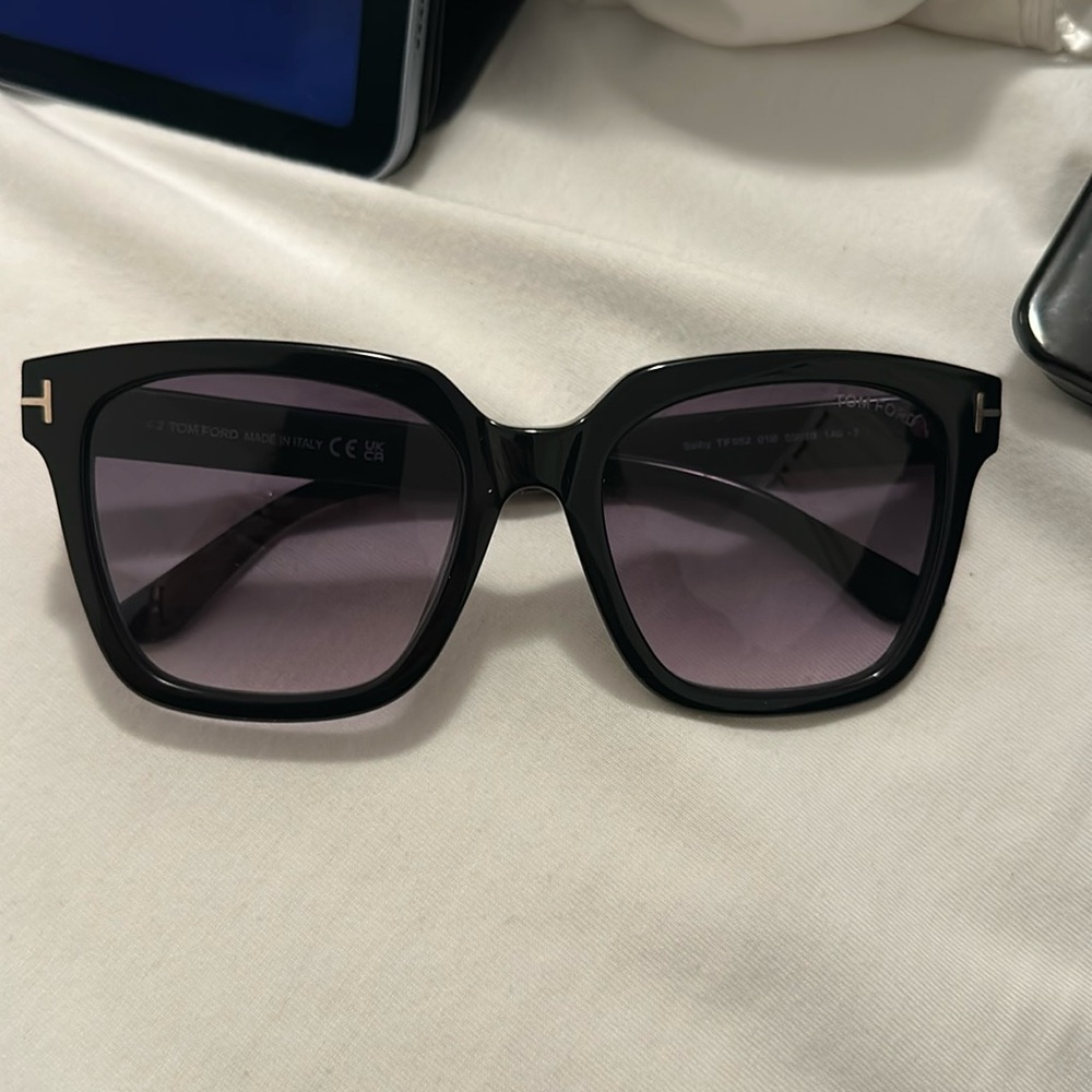 Tom Ford Selby 55mm Square Sunglasses